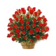 Hundred roses Basket